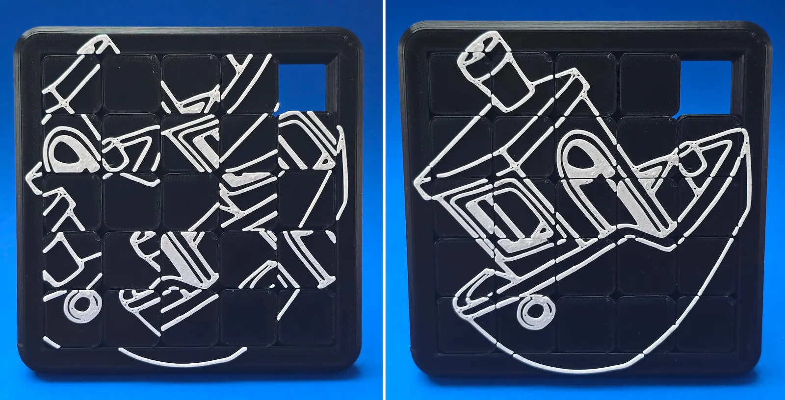 Benchy Sliding Puzzle [Print-in-Place]